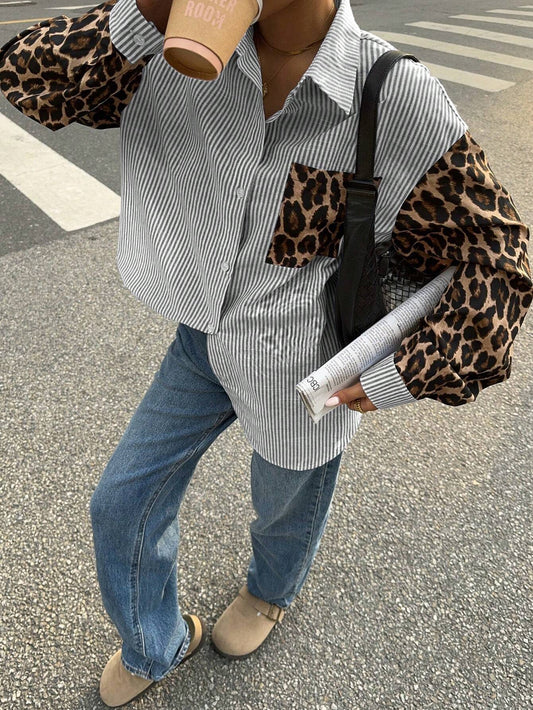 Women'S Blouse With Lion Details 0