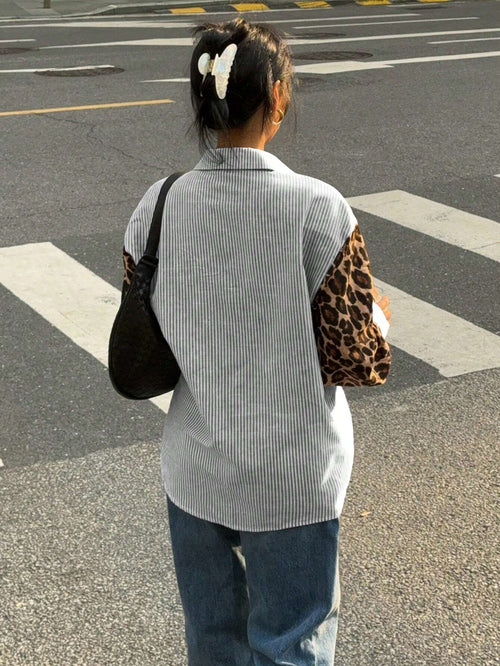 Women'S Blouse With Lion Details 1