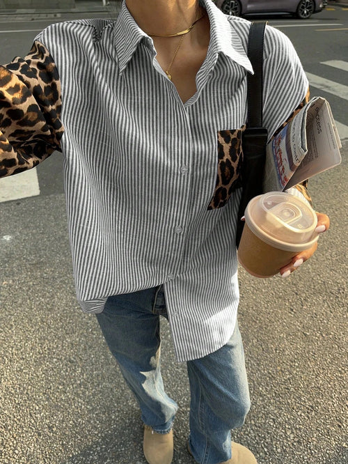 Women'S Blouse With Lion Details 4