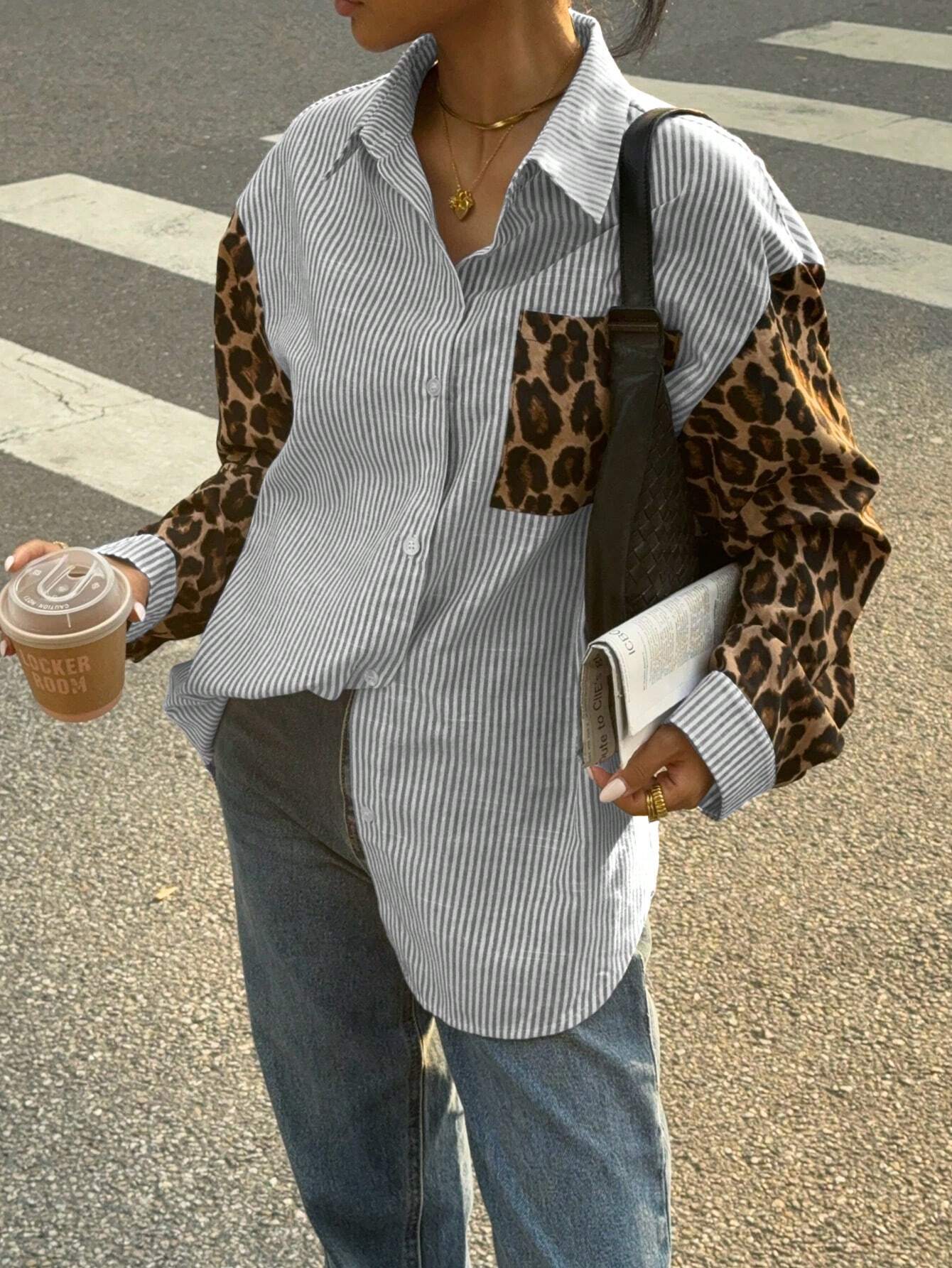 Women'S Blouse With Lion Details 5