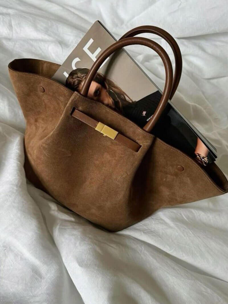 Women'S Handbag Suede 2
