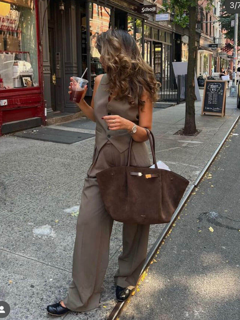 Women'S Handbag Suede 4