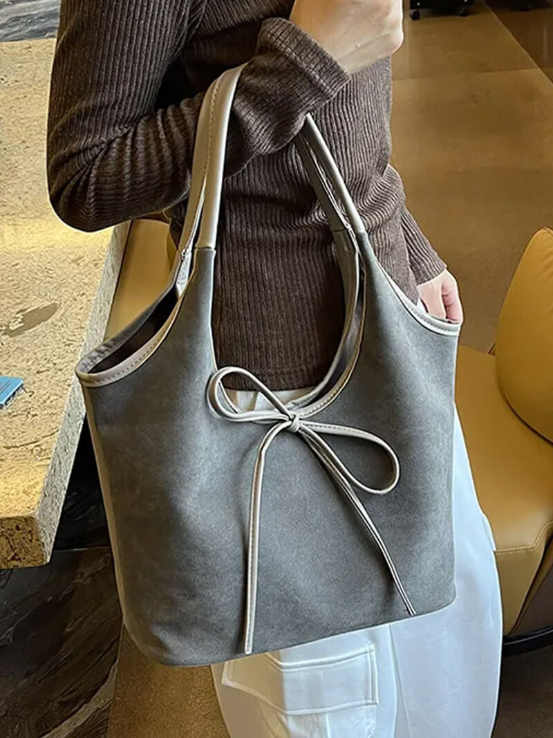 Women'S Handbag With Bow Detail 7