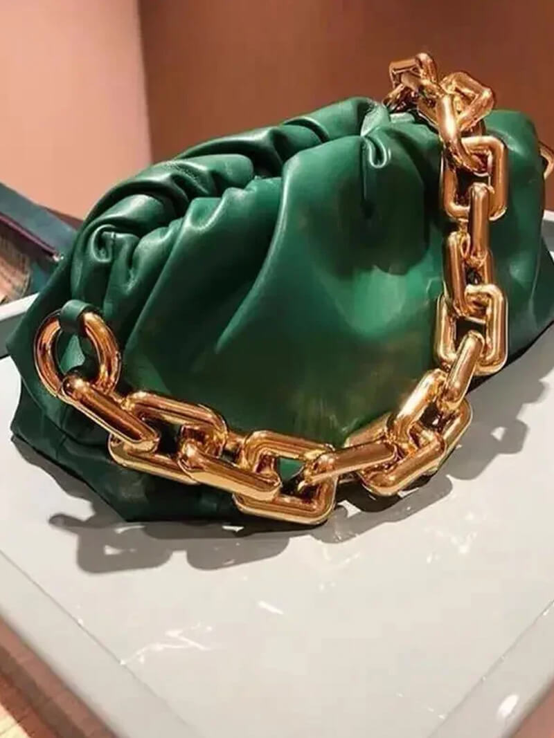 Women'S Handbag With Gold Chain 5