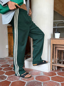 Women'S High Waist Patchwork Pants 4