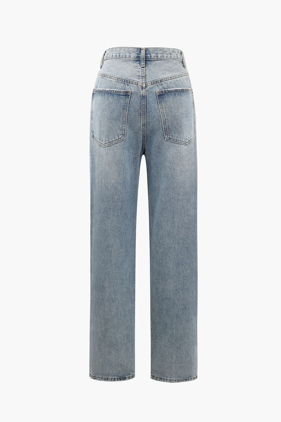 Women'S Jeans With Asymmetrical Waist