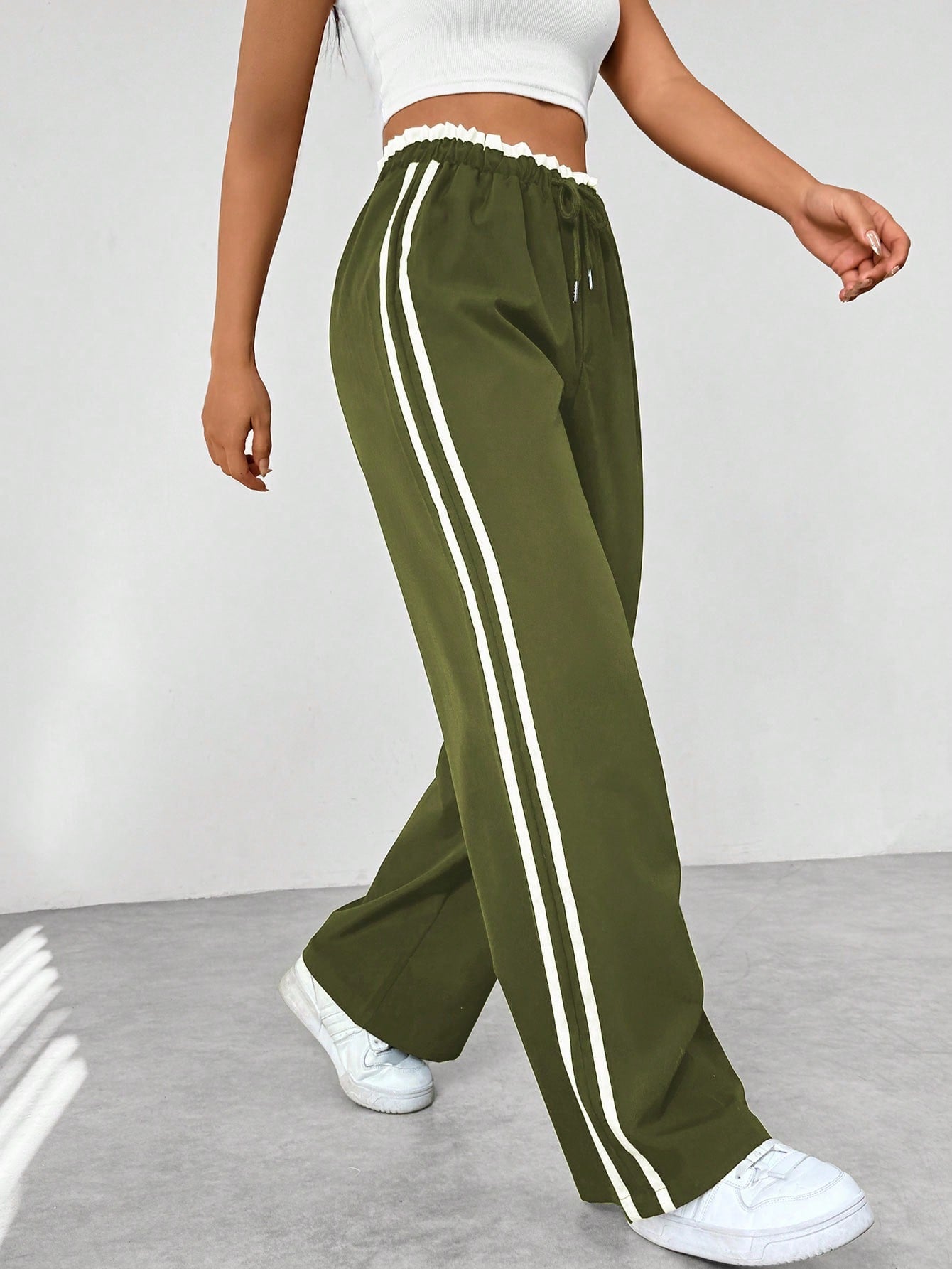 Women'S Trousers Wide Leg 7