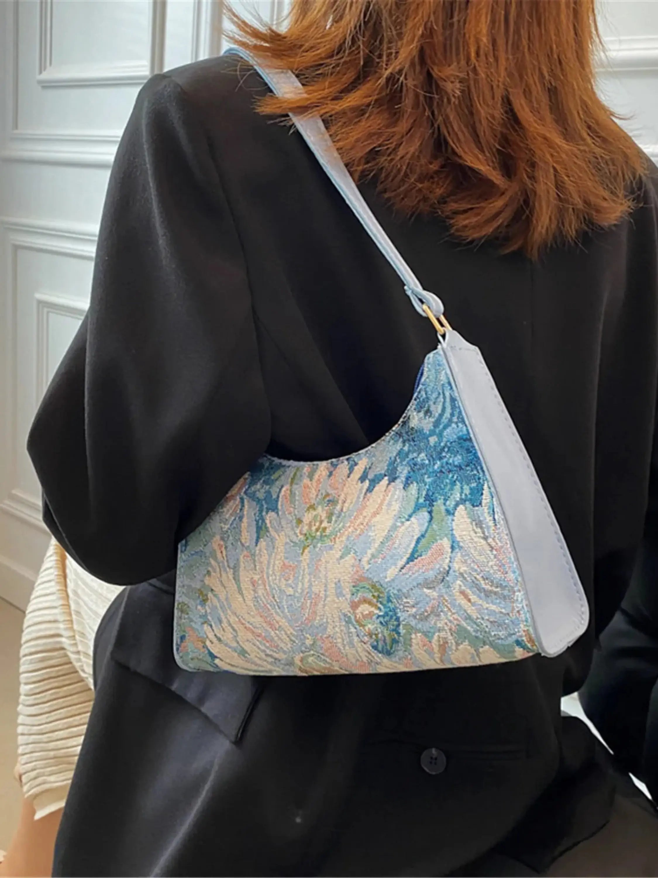 Women Shoulder Bag Vintage Floral 2