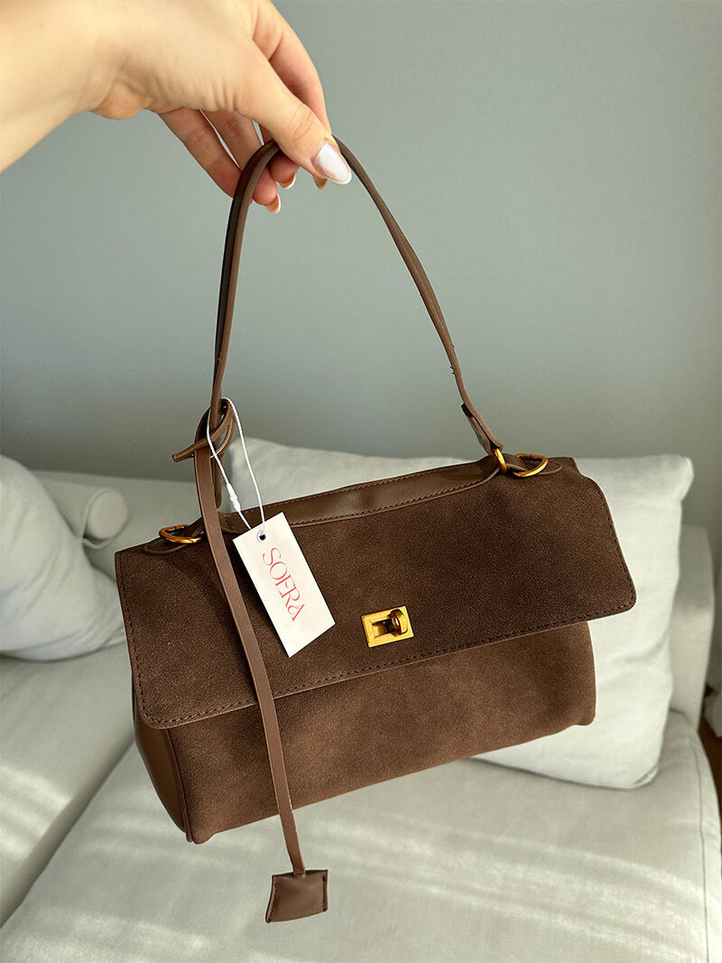 Women Suede Handbag 2