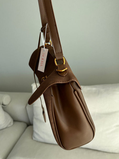Women Suede Handbag 4
