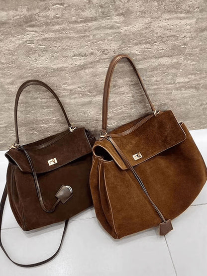 Women Suede Handbag 6