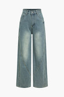 Women Wide Leg Denim 0
