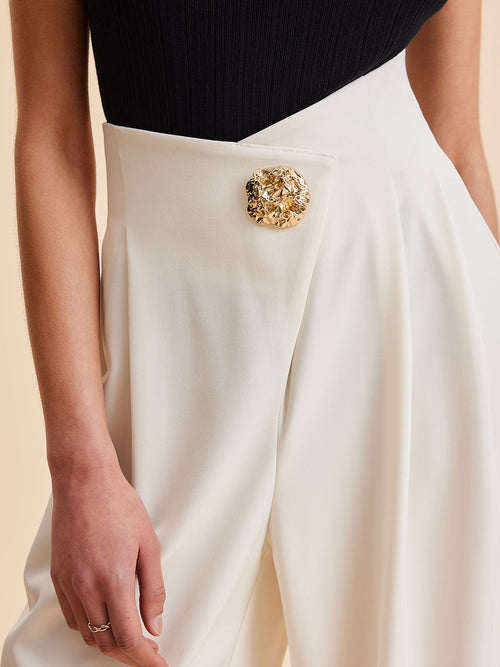 Women Wide Trousers High Waist 1