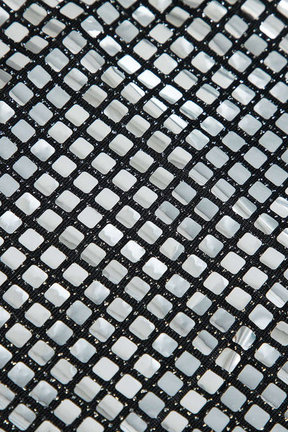 Women's Black Mini Skirt High Waisted 2