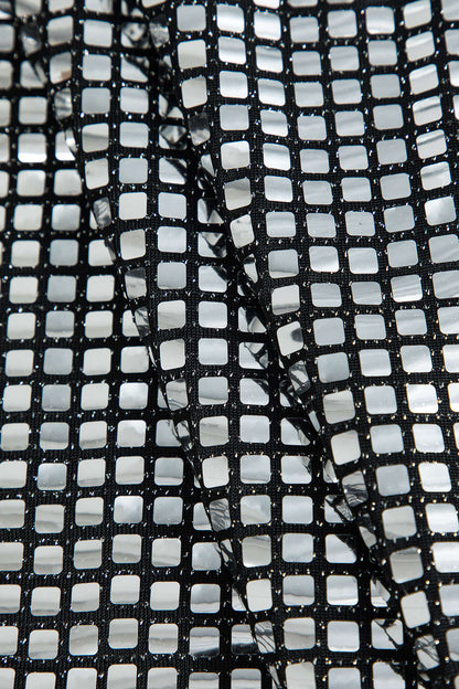 Women's Black Mini Skirt High Waisted 3