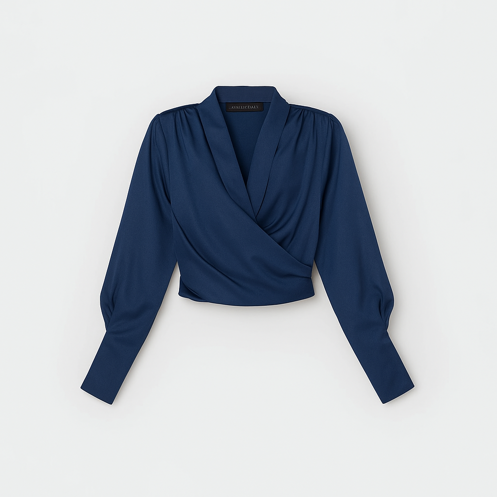 Women's Blouse Puff Sleeve Top Elegant Design 4