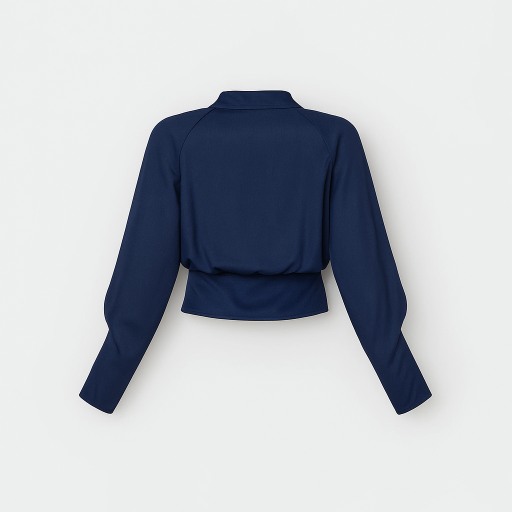 Women's Blouse Puff Sleeve Top Elegant Design 5