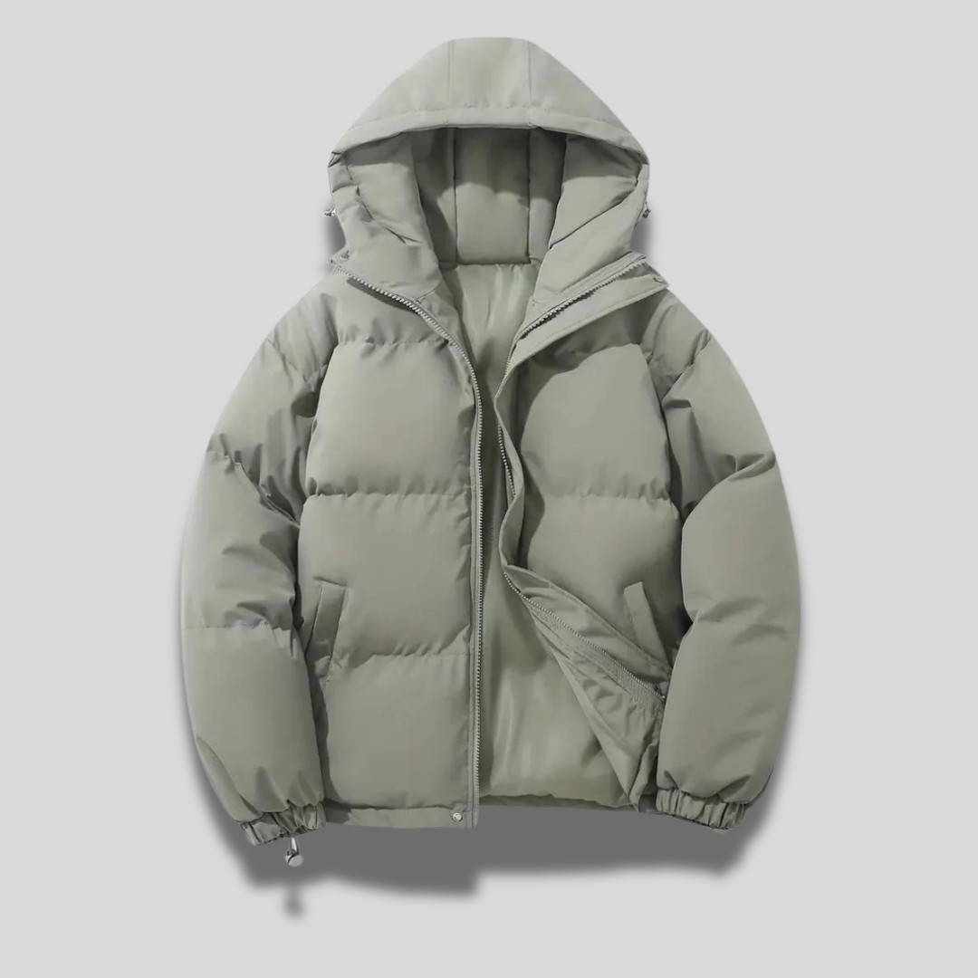 Women's Bomber Jacket High-Quality Fabric with Hood 3