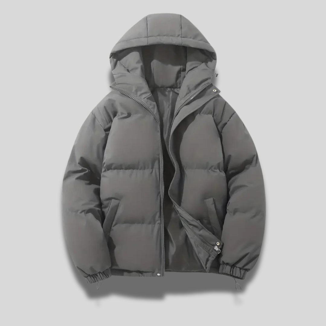 Women's Bomber Jacket High-Quality Fabric with Hood 4