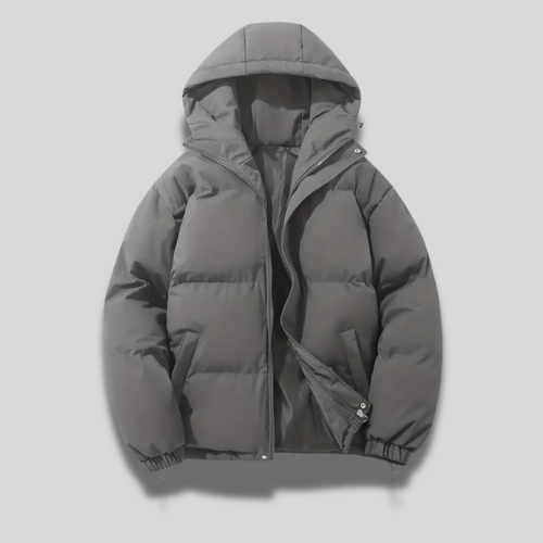 Women's Bomber Jacket High-Quality Fabric with Hood 4