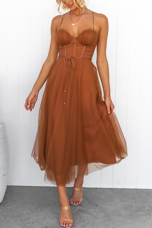 Women's Corset Midi Dress: Stunning Elegance for Special Occasions