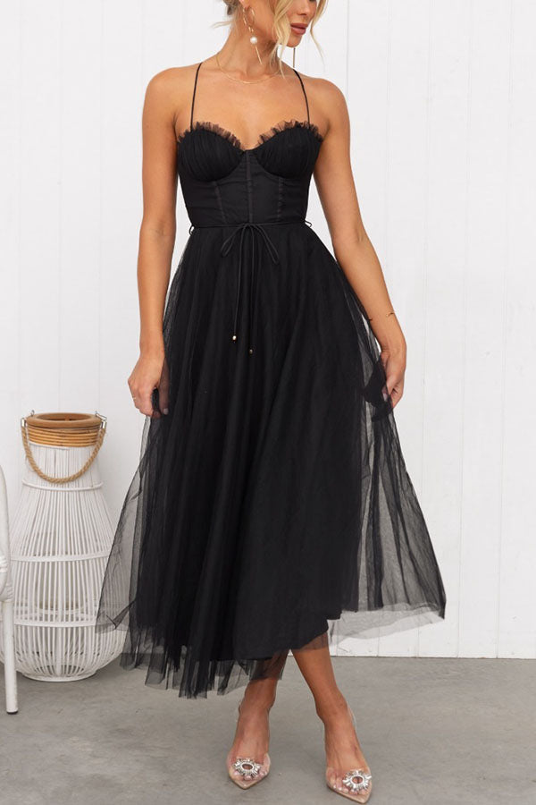 Women's Corset Midi Dress: Stunning Elegance for Special Occasions 11
