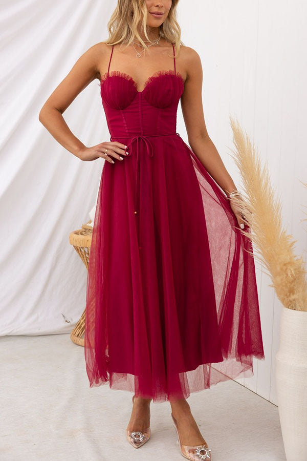 Women's Corset Midi Dress: Stunning Elegance for Special Occasions 4