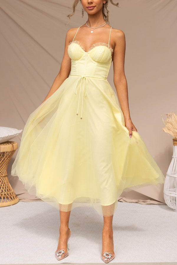 Women's Corset Midi Dress: Stunning Elegance for Special Occasions 9