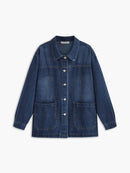 Women's Denim Jacket Oversized 2