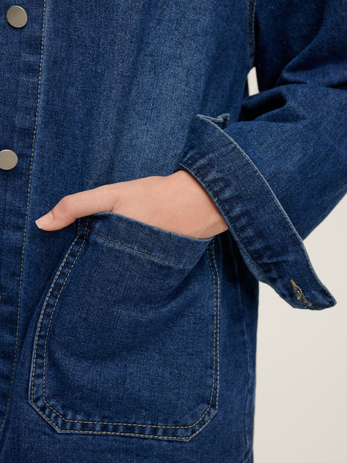 Women's Denim Jacket Oversized 3
