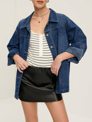 Women's Denim Jacket Oversized 5