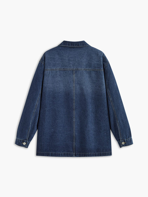 Women's Denim Jacket Oversized 6