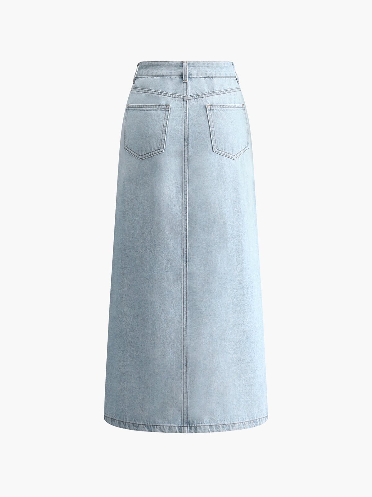 Women's Denim Midi Skirt 2