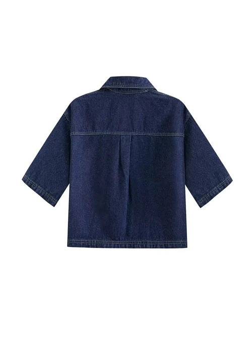 Women's Denim Two Piece Set 2