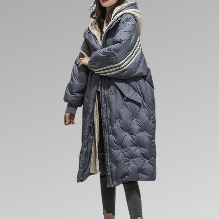 Women's Down Jacket Elegant Fitted Style