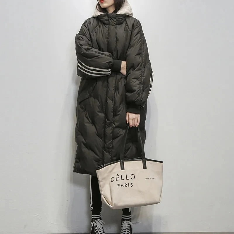 Women's Down Jacket Elegant Fitted Style 6