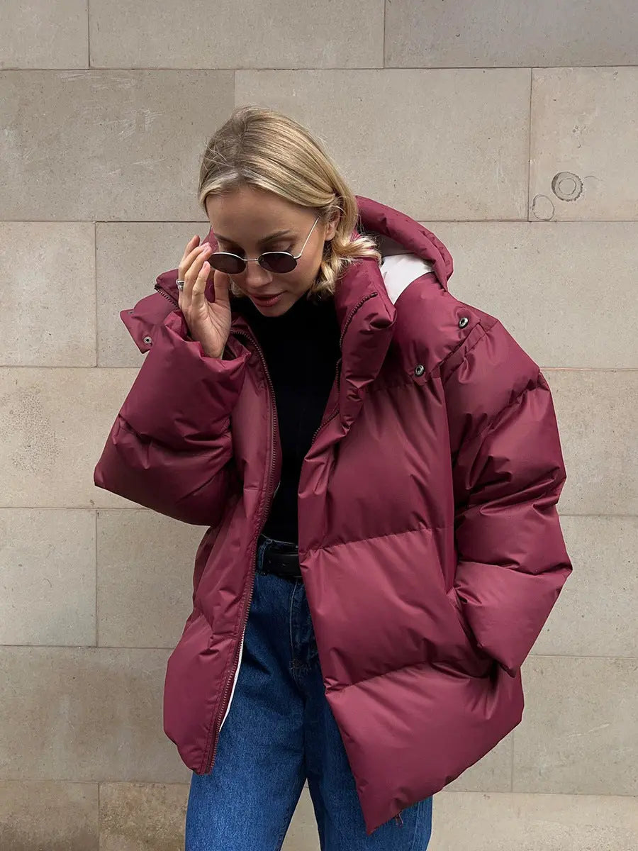 Women's Down Puffer Jacket Modern Design for Exceptional Warmth 5