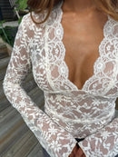 Women's Going Out Top with Lace Detailing 2