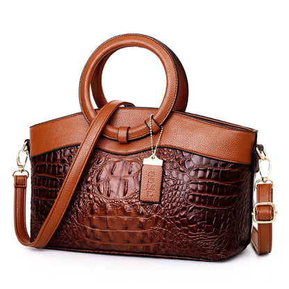 Women's Handbag Crocodile Pattern 0