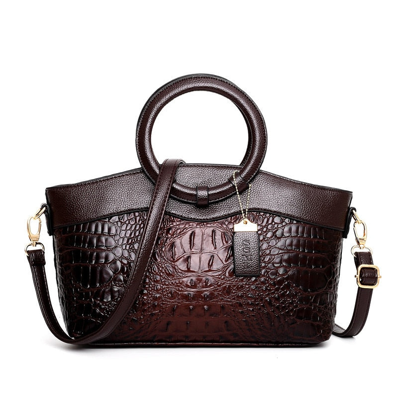 Women's Handbag Crocodile Print 8