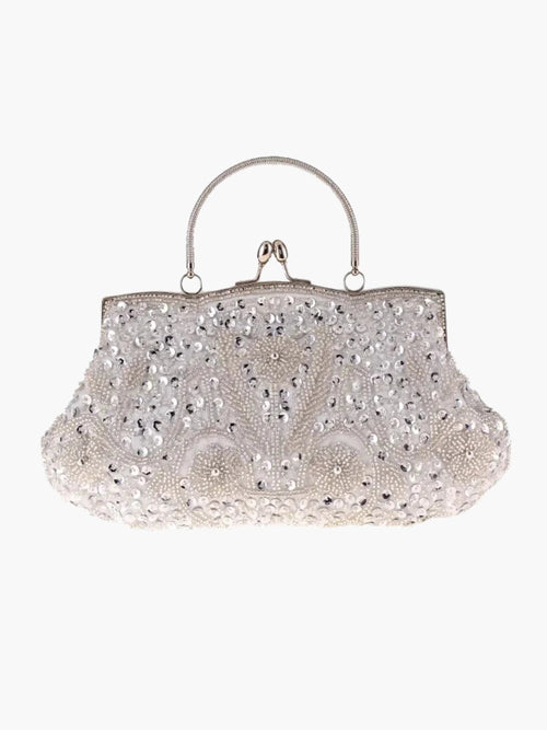 Women's Handbag With Floral Embroidery 0