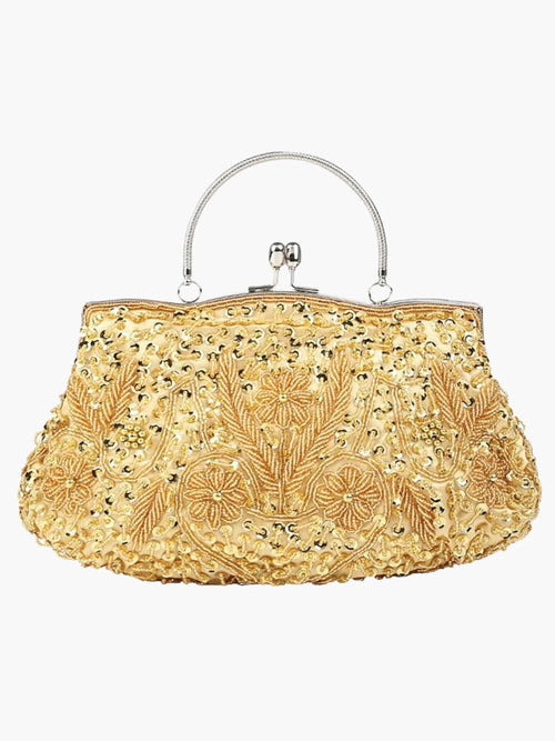 Women's Handbag With Floral Embroidery 1