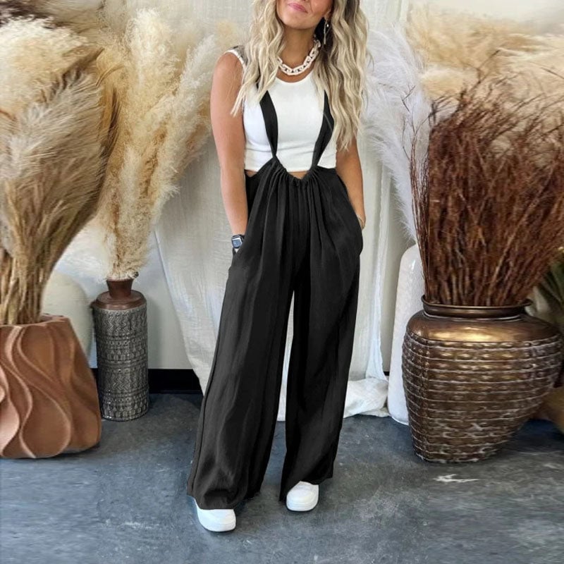 Women's Jumpsuit Pleated
