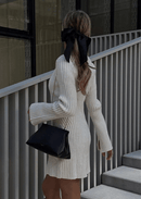 Women's Knitted Dress Elegant Comfortable Style 3