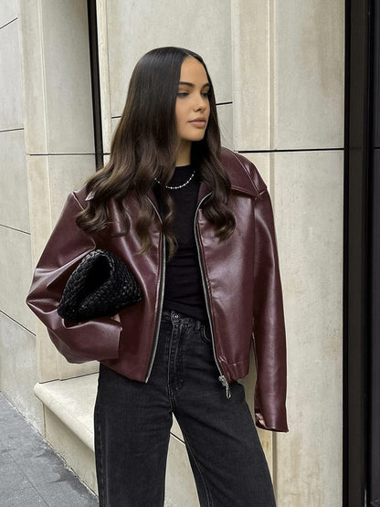 Women's Leather Jacket 1