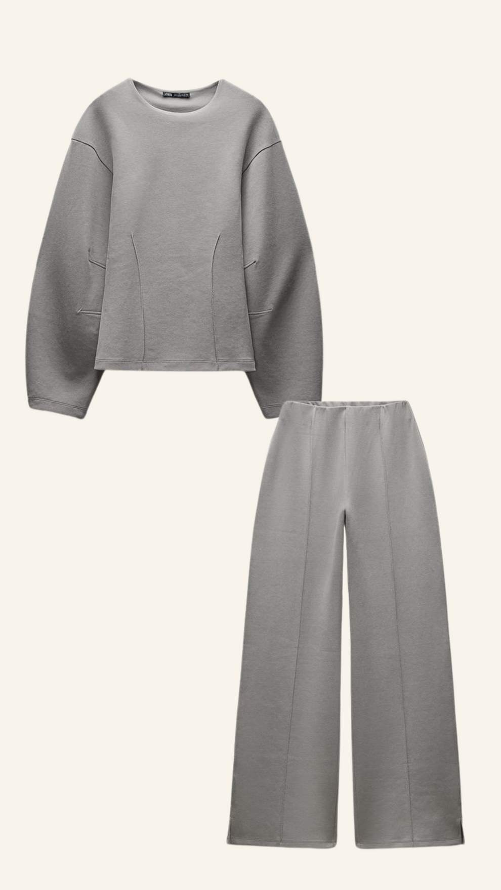 Women's Loungewear Set Soft Breathable Minimalist Pajama Set 2