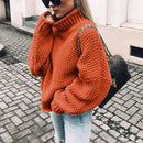 Women's Oversized Sweater Cotton Batwing Style 6
