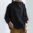Women's Oversized Turtleneck Sweater Knit Casual Style 2