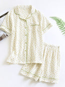 Women's Pajama Set Floral Print 1
