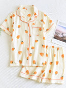 Women's Pajama Set Floral Print 2